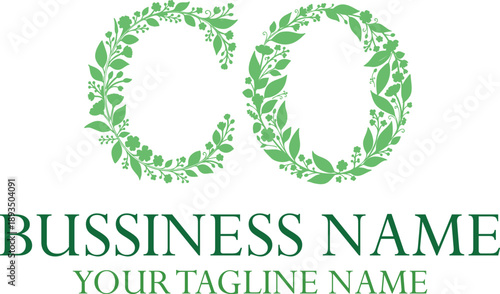 CO C co initial logo | initial based abstract modern minimal creative logo, vector template image. luxury logotype logo, real estate homie logo. typography logo. initials logo