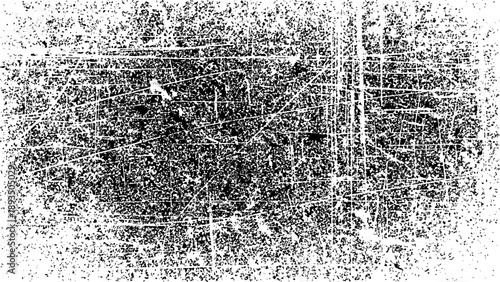 Old halftone scratch distressed texture backdrop overlay for graphic designer projects vector illustration.