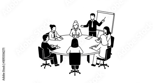 business team meeting