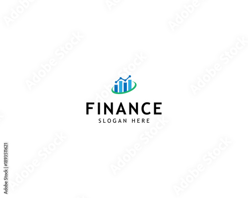 logo design market and finance,graph,success,profit,grow,growth,design modern and elegant.