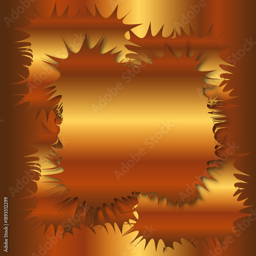 Hintergrund Goldspitzen 1