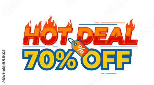 Exciting Sale Event, Discount Offer, Online Store, Promotional Graphic, Colorful Design, Eye-Catching View, Shopping Concept