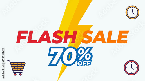 70% Off Shopping Extravaganza on Products - Exciting Online Offer in a Vibrant Digital Environment