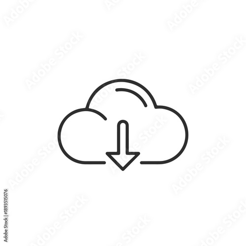 Cloud Download Icon