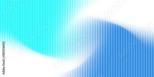 Abstract vertical blue light bar pattern background with glowing cyan center, creating a vibrant digital sound wave or equalizer effect, with a modern concept style