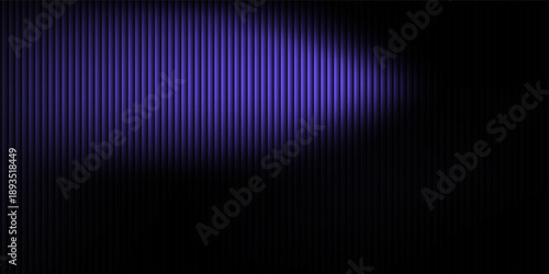 Ribbed fractal glass texture with dreamy purple and black gradient, futuristic elegant mysterious background, bold dynamic design blending bright colors with geometric symmetry, eps10
