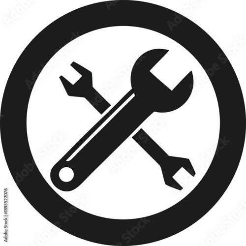 Intersecting wrenches in a circular frame