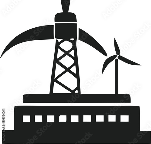 Industrial transition from oil to renewable energy