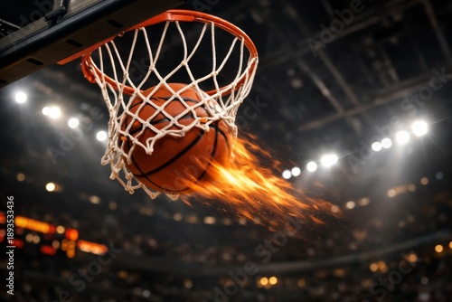 March Madness Basketball Slam Dunk