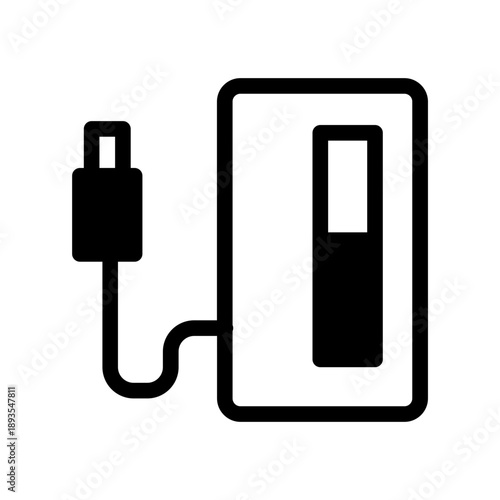 Power bank device icon