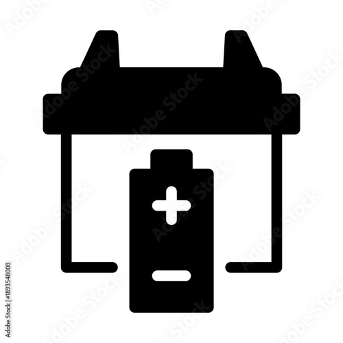 Dry battery icon
