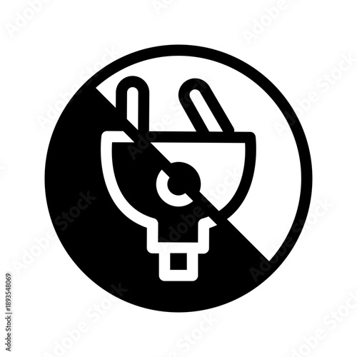 Broken Plug socket icon
