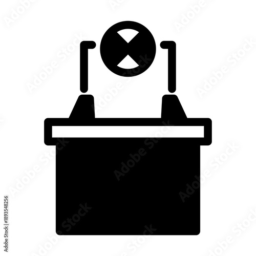Battery and lamp icon