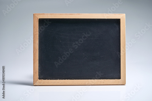 small chalkboard on white background