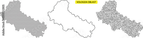 Detailed map of rolston village showing boundaries and geographical features