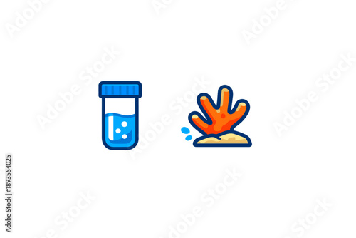 Mixing liquid in test tube and eruption of colorful substance in laboratory setting during science experiment