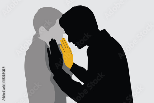 Touch of Empathy, human connection concept