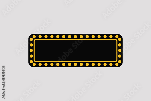 Retro Marquee Lights, vintage signage concept