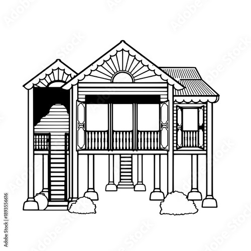 sketch of house legend