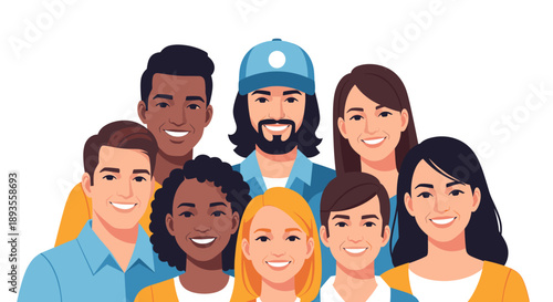 A minimalist illustration of a man in a blue shirt, evoking simplicity and professionalism, ideal for corporate profiles.