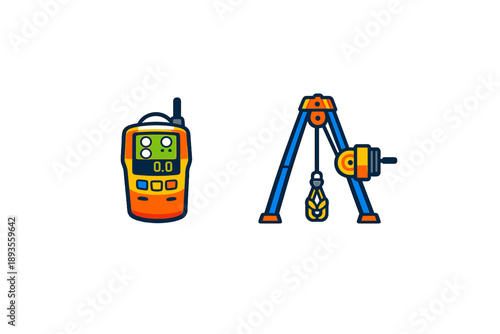 Safety equipment is useful for construction sites and industrial jobs to ensure proper handling of heavy loads and equipment throughout the day