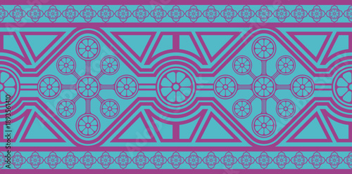 The fabric pattern is a lattice weave with a linear design resembling an orange.