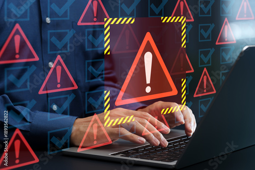 Vászonkép Insecure configuration and security misconfiguration