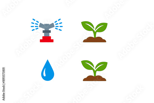 Understanding the role of watering plants and using sprinklers for better growth in gardening practices