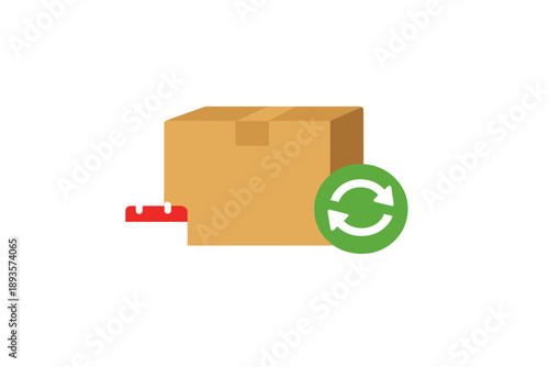 Deliveries happen every month with a box and calendar to track the shipment schedule and ensure items arrive on time for consistent receipt and management
