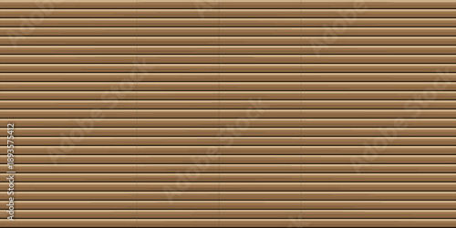 Premium 3D Horizontal Fluted Oak Wood Wall Texture