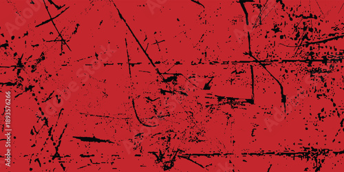 Dark Red Scratched Metal Texture with Aggressive Grunge Style