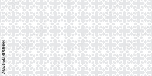 white abstract background Seamless geometric pattern in authentic islamic style. ramadhan pattern. vector illustrations