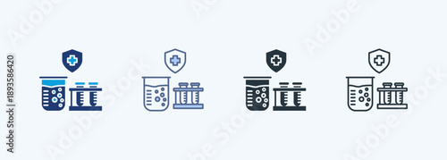 Chemical Multiple Style Icon Collection