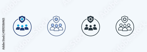 Safety Team Multiple Style Icon Collection