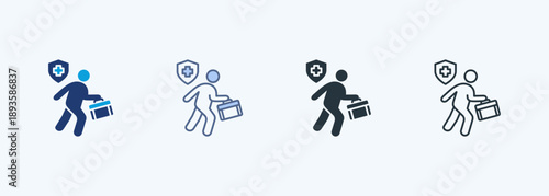 First Aid Multiple Style Icon Collection