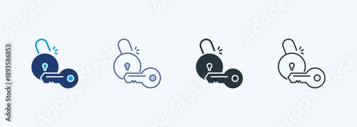 Lock Out Multiple Style Icon Collection