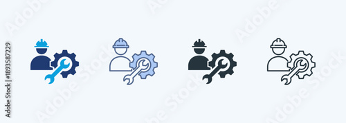 Maintenance Multiple Style Icon Collection