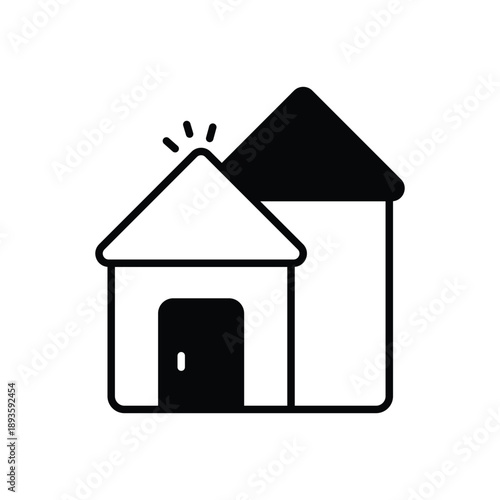 Homeless Shelter vector icon