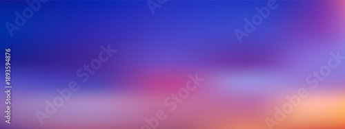 Soft abstract gradient with warm sunset colors transitioning seamlessly from pink to purple and blue, creating a calm atmospheric backdrop ideal for modern design layouts and presentations.