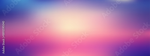 Blurred gradient background with pastel sunset sky transitioning from warm pink to soft purple and blue tones, creating an elegant abstract backdrop perfect for design projects. Vector illustration.
