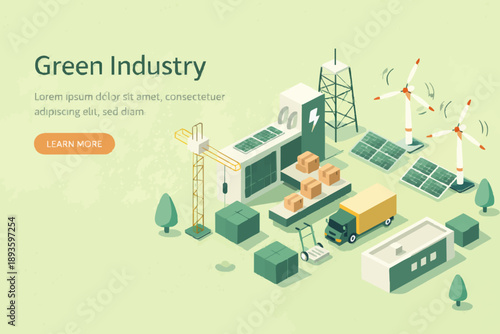 Green Industry Concept View