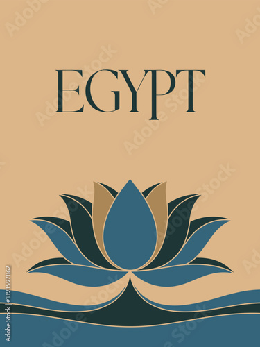 Egypt Ancient Civilization Travel Illustration