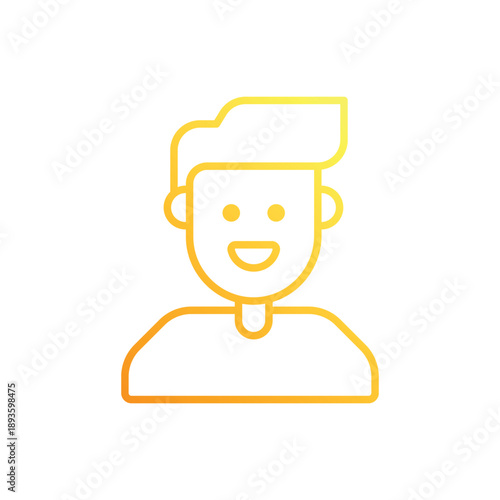 Smiling Face vector icon