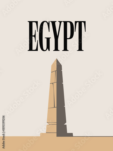 Egypt Ancient Civilization Travel Illustration