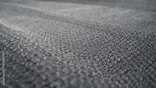 Closeup of textured fabric surface