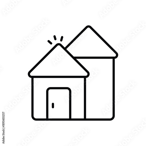 Homeless Shelter vector icon