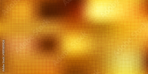 Luxury disco ball golden pattern with square mirror texture. Party bg with pailette mosaic. Abstract wallpaper