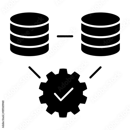 Maintenance vector icon. Technical support Illustration sign. Installing updates symbol. Bow logo.