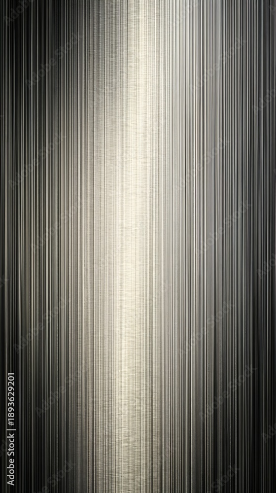 Obraz premium Macro Texture of Brushed Metal Surface with Soft Directional Light, Clean Industrial Pattern Modern Minimal Background