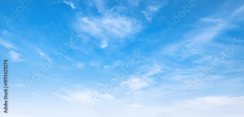 he sky is blue and clear with clouds © lovelyday12